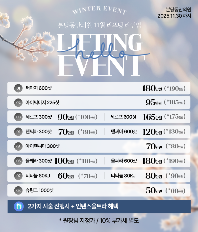 11월 리프팅